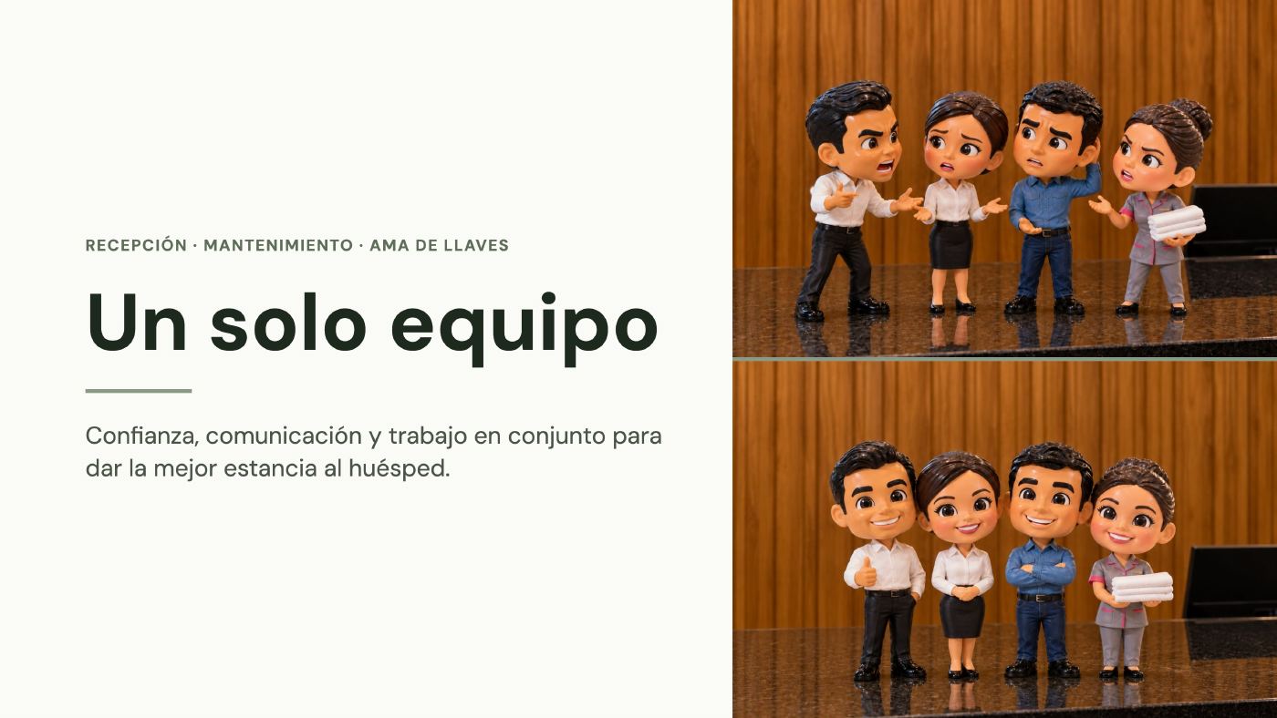Lámina 1 de la presentación Un solo equipo